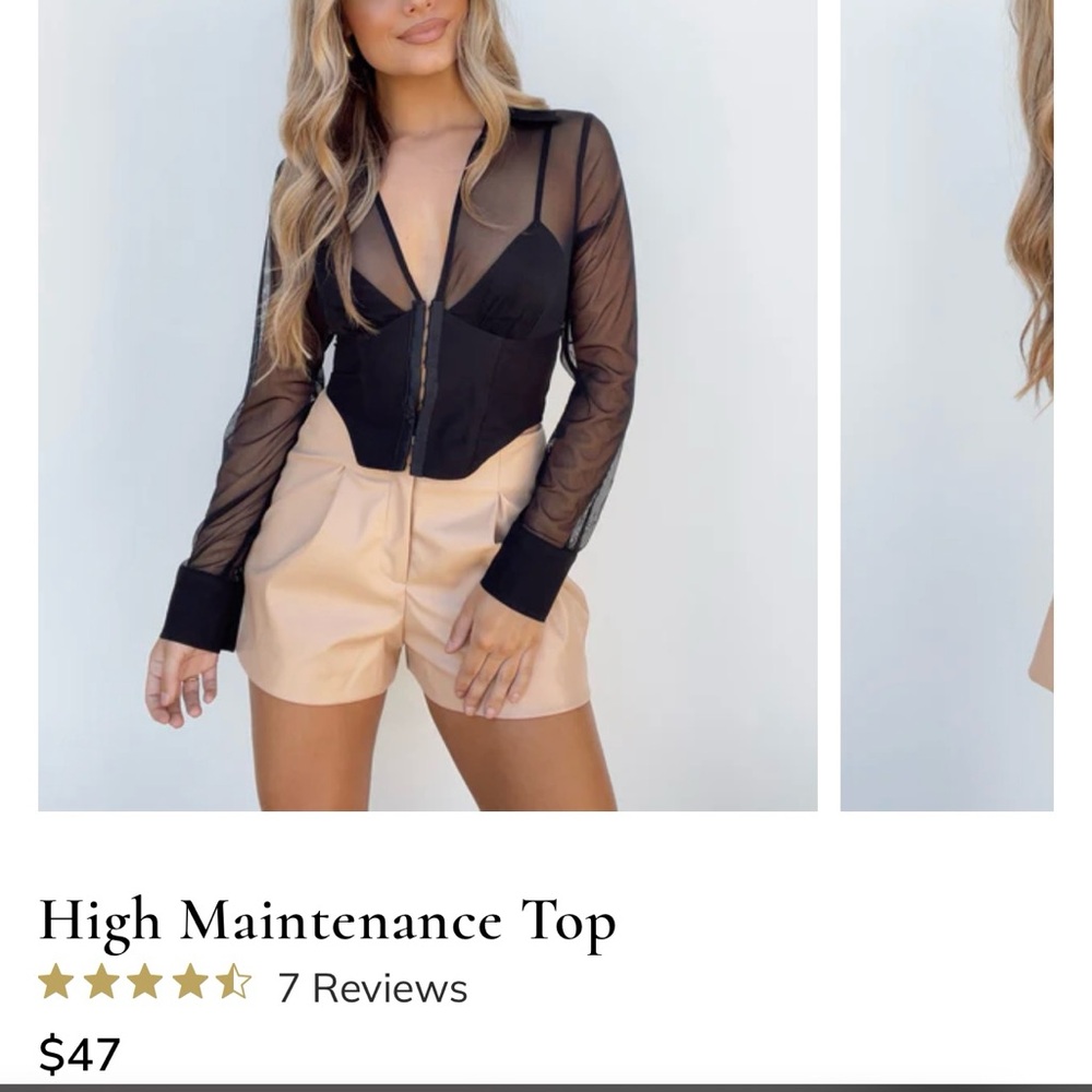 Lane 201 high maintenance top
